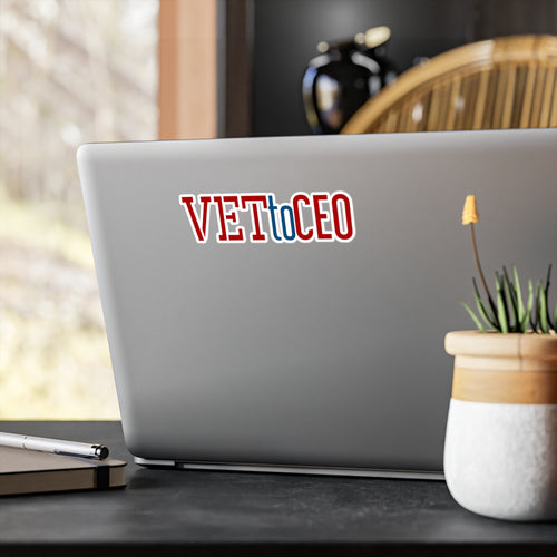 VETtoCEO Vinyl Decals